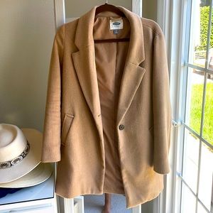 Camel pea coat from old navy. Very lightly used.